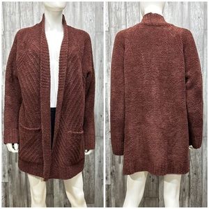 Barefoot Dreams CozyChic Directional Ribbed Cardigan [556]